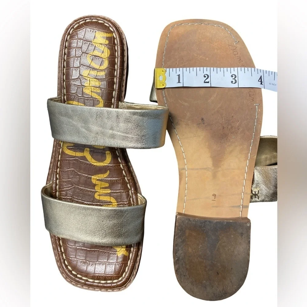 Sam Edelman Haydee Slide Sandal Size 9 Signs Of Wear On Strap - Picture 9 of 9